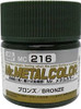 GNZMC216 Mr. Metal Color Bronze 10ml , GSI