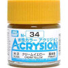 GNZN34 Acrysion N34 - Cream Yellow (Gloss/Primary)