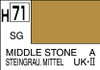 GNZN71 Acrysion N71 - Middle Stone (Semi-Gloss/Aircraft)