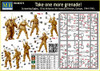 3574 Screaming Eagles 101st Airborne (Air Assault) Division Europe 1944-1945 (4) 1/35
