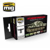 AMM7101 AMMO by Mig Paint Set - Late German Camouflages