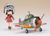 BAS57047 Kylie & Hayabusa (Kylie ver.) "The Kotobuki Squadron in the Wilderness", Bandai Figuarts Mini