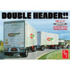 1132 Tandem Van Trailers, Double Header 1/25