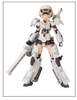 KBYFG032 Frame Arms Girl Gourai-Kai (White) Ver.2 Model Kit (5.91 Inches Tall)