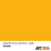 AKIRC008 Real Colors: Maize Yellow Acrylic Lacquer Paint 10ml Bottle