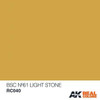 AKIRC40 Real Colors  BSC Nº61 Light Stone Acrylic Lacquer Paint 10ml Bottle