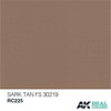 AKIRC225 Real Colors  Dark Tan FS 30219 Acrylic Lacquer Paint 10ml Bottle AKIRC225 Real Colors  Dark Tan FS 30219 Acrylic Lacquer Paint 10ml Bottle