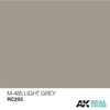 AKIRC255 Real Colors  M-485 Light Grey Acrylic Lacquer Paint 10ml Bottle