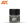 AKIRC286 Real Colors  RAF Dark Green Acrylic Lacquer Paint 10ml Bottle