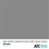(D) AKIRC300   Real Colors RAF Dark Camouflage Grey BS381C/629 - 10ml