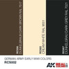 RCS2 Real Colors  German Army Early WWII Acrylic Lacquer Paint Set (3) 10ml Bottles RCS2 Real Colors  German Army Early WWII Acrylic Lacquer Paint Set (3) 10ml Bottles