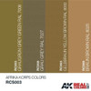 RCS3 Real Colors  Afrika Korps Acrylic Lacquer Paint Set (4) 10ml Bottles RCS3 Real Colors  Afrika Korps Acrylic Lacquer Paint Set (4) 10ml Bottles