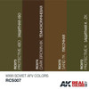 RCS7 Real Colors  WWII Soviet AFV Acrylic Lacquer Paint Set (4) 10ml Bottles RCS7 Real Colors  WWII Soviet AFV Acrylic Lacquer Paint Set (4) 10ml Bottles
