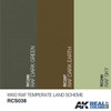 RCS38 Real Colors  WWII RAF Temperate Land Scheme Acrylic Lacquer Paint Set (3) 10ml Bottles RCS38 Real Colors  WWII RAF Temperate Land Scheme Acrylic Lacquer Paint Set (3) 10ml Bottles