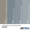 RCS63 Real Colors  Luftwaffe 1990s-2000s Acrylic Lacquer Paint Set (4) 10ml Bottles RCS63 Real Colors  Luftwaffe 1990s-2000s Acrylic Lacquer Paint Set (4) 10ml Bottles