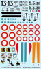 48036 Decal North-American T-6G Texan/North-American SNJ-4 Texan/Harvard (4) 28227 EALA 11/72 1957; 14811/13 EALA 1/320 1958; 49-2916 EALA 03/10 1961; 5.S.20 Escadrille 5S 1965