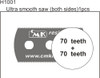 H1001 Ultra Fine and Ultra Fine razor saw 70T