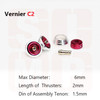 (SO) 07002 Metal Vernier Set: C2