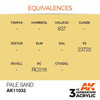 AKI11032 AK Interactive 3G Acrylic Pale Sand 17ml