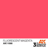 AKI11068 AK Interactive 3rd Gen Acrylic Fluorescent Magenta 17ml