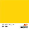 AKI11046 AK Interactive 3rd Gen Acrylic Radiant Yellow 17ml