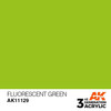 AKI11129 AK Interactive 3rd Gen Acrylic Fluorescent Green 17ml