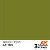 AKI11139 AK Interactive 3rd Gen Acrylic Golden Olive 17ml at MRS Hobby Shop, Sandy Utah, 84070