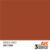 AKI11093 AK Interactive 3rd Gen Acrylic Brick Red 17ml at MRS Hobby Shop, Sandy Utah, 84070