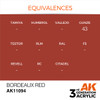 AKI11094 AK Interactive 3rd Gen Acrylic Bordeaux Red 17ml