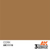 AKI11119 AK Interactive 3rd Gen Acrylic Cork 17ml at MRS Hobby Shop, Sandy Utah, 84070
