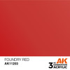 AKI11203  AK Interactive 3rd Gen Acrylic Foundry Red 17ml at MRS Hobby Shop, Sandy Utah, 84070