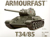 99009 Soviet T-34/85 x 2 1/72 Pack includes 2 snap together tank kits