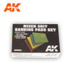 AKI9021  Mixed Grit Sanding Pads Set 800 grit. 4 units
