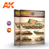 AKI916  German 1944 Armour In Normandy Camouflage Profile Guide - English