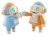 HSG64516 Hasegawa [CW16] Tiny MechatroMATE No.01 Skyblue & Orange (Two kits in the box) 				Creator Works CREATOR WORKS SERIES
