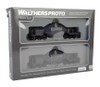 WALP107900 HO Hot Metal Bottle Car pkg(2) -- Gray with Decal Numbers