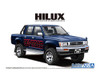 Aoshima 1/24 Toyota LN107 Hilux Pick Up Double Cab 4WD '94 plastic model kit