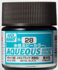 GNZH28  Metallic Black 10ml Bottle   GSI Aqueous Color