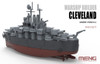 WB07 Warship Builder USS Cleveland, Cartoon Model