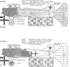 48931 1/48 Fokker D VII's Jasta 13 & Jasta 35