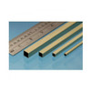 SSB3M 3.2mm  x 3.2mm x 12in (3) Square Brass Tube