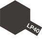 Tamiya 82140 Lacquer Paint LP-40 Metallic Black model paint 10 ML bottle at MRS Hobby Shop Sandy, Utah, 84070