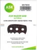 ASK200-T0030 1pc ASK Razor saw Octopus - ultra smooth different radius teeth
