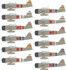 EDU11155  WWII A6M2 Zero Type 21 Japanese Fighter over Pearl Harbor Dual Combo 1/48