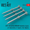 Res/Kit AIM-120 (A/B) AMRAAM missile (4 pcs) (F-15A/C/D/E, F-16A/C, F/A-18A/C)
