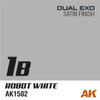 AKI1502 AK Interactive Dual Exo 1B - Robot White 60ml at MRS Hobby Shop, Sandy Utah, 84070