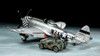 TAMIYA MODELS TAM-25214 1/48 Republic P47D Thunderbolt Bubbletop Fighter w/1/4-Ton 4x4 Light Vehicle & 2 Figures (Ltd Edition)