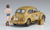 HSG52288 Hasegawa Wild Egg Girls Volkswagen Beetle Type 1 Rei Hazumi with Figure 1/24