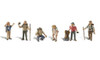WOOA1944  HO Take a Hike 7PC