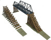 BAC461225 HO Bridge 'n Trestle Set 17pc